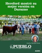 Hereford mostró su mejor versión en Durazno ‣ Martin Ferreira Pinto