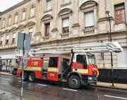 Susto en el colegio Santa Rosa: evacuaron el establecimiento por una alarma de incendio