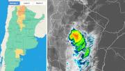 Hay alerta amarilla en medio país por tormentas fuertes y estas son las provincias más afectadas