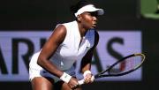 Venus Williams regresó con derrota al Indian Wells