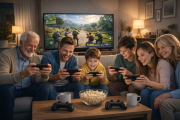 Abuelos, padres e hijos frente a la misma pantalla: el gaming como punto de encuentro generacional