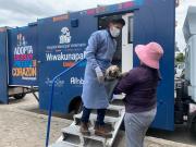 Unidades Móviles Veterinarias en campaña de esterilización 