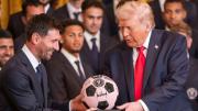 La chicana de Donald Trump a Messi: “¿Quién es mejor? ¿Vos o Pelé?”