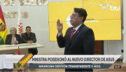 Pedro Flores es posesionado como nuevo director de la ASUSS