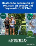 Destacada actuación de tenistas en torneo del Paysandú Golf Club ‣ Nicolas Caiazzo