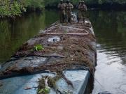 El Ejército de Ecuador incautó un “narco submarino”: mide más de 35 metros y estaba listo para zarpar