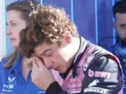 El insólito blooper que sufrió Franco Colapinto en el GP de Australia y obligó la atención de los médicos: Me quemó una parte del ojo