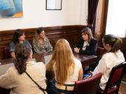 Bullrich recibió a la familia de Germán Giuliani y reclamó su regreso al país