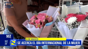 Santa Cruz se alista para celebrar el Día Internacional de la Mujer con flores y homenajes