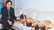 Murió Robert, uno de los perros clonados del presidente Javier Milei