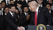 [Fotos] Lionel Messi encabezó la reunión del plantel de Inter Miami con Donald Trump en la Casa Blanca