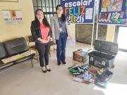 El SLEP Los Álamos entrega kits de herramientas para apoyar y agilizar mejoras en los establecimientos del territorio