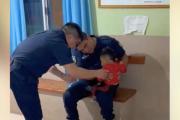 Héroes: Rápida acción policial salvó la vida de un niño en La Banda
