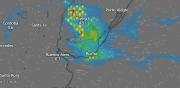 Mucha lluvia en una zona y en un día: en qué zonas habrá tormentas y vendavales en Uruguay