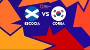 Escocia vs Corea del Sur