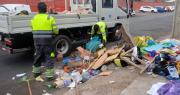 Más de 5 toneladas de basura se retiran cada día en Tierras Blancas tras refuerzo municipal