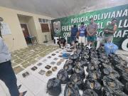 La FELCN incautó 579 kilos de hachís y detectó dos fábricas