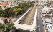 Nuevo puente sobre el Tren Sarmiento: menos demoras y mayor seguridad vial