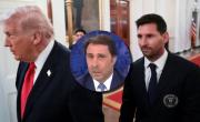 Feinmann tomó una fuerte postura sobre el encuentro de Messi con Trump: Un dictador