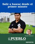 Salir a buscar desde el primer minuto ‣ Marcelo Galarza