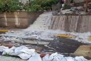 Arequipa: Rotura de tubería matriz provoca fuga de agua en sector Loma Verde de Hunter –
