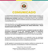 Cierran temporalmente tramo Entre Ríos–Palos Blancos por derrumbes tras intensas lluvias