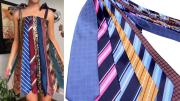 Costura en casa: cómo coser un vestido usando viejas corbatas