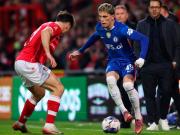 Gol de Garnacho en la sufrida clasificación del Chelsea ante Wrexham por la FA Cup