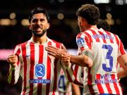 Con dos goles de Nico González, el Atlético de Madrid festejó ante la Real Sociedad