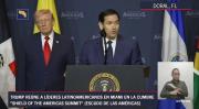 “Más que aliados, son amigos”: Marco Rubio resalta potencial de países asistentes a Cumbre en EEUU