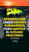 Apeiron Labs lanza drones submarinos para mapear el océano profundo