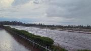 Tras la fuerte tormenta se postergó el Clásico Vendimia Copa Canal 7 de turf
