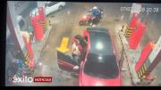 Santa Cruz: Delincuentes armados asaltan estación de servicio y huyen en motocicleta