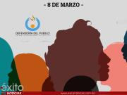 8 de marzo: Defensoría reclama acciones urgentes ante cifras de feminicidios