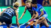 Las Cimarronas perdieron 4-0 con India en su debut por el repechaje para el Mundial de hockey sobre césped