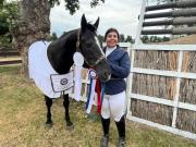 Sofía Sdranovic Heller se consagra campeona nacional de adiestramiento