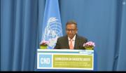 Ministro Oviedo evalúa cumbre antidrogas de la ONU