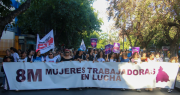 El 8M se hizo escuchar en las calles de San Juan: mujeres marcharon en defensa de sus derechos