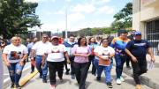 Presidenta (E) Delcy Rodríguez visitó la comunidad caraqueña con mayor participación en la Consulta Electoral