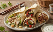 Proteicos, fáciles y ricos: las recetas de wraps caseros que nunca fallan