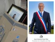 Comienza el retiro de la foto oficial de Gabriel Boric desde La Moneda para dar paso a la de José Antonio Kast