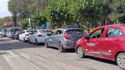 Taxistas esperan hasta tres horas para abastecerse de GLP en Arequipa