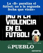 La B paraliza el fútbol; no a la segunda fecha que viene ‣ Eleazar José Silva