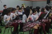 Escuela Padre Alberto Hurtado estrenó nuevos instrumentos en inicio a clases