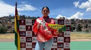 Atleta montereña gana oro en lanzamiento de disco y clasifica a los Juegos Suramericanos de la Juventud