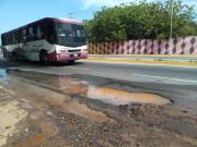 Se revienta tubo matriz en Barrio Aeropuerto