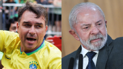Flávio Bolsonaro acusó a Lula de intolerante por no asistir a investidura de Kast