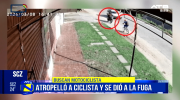 Buscan a motociclista que arrolló a ciclista en Santa Cruz