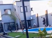 La Policía Bonaerense abatió a un delincuente durante un cinematográfico operativo en una pool party