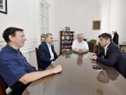 Kicillof se reunió con los obispos para hablar de los desafíos que plantea la situación económica y social